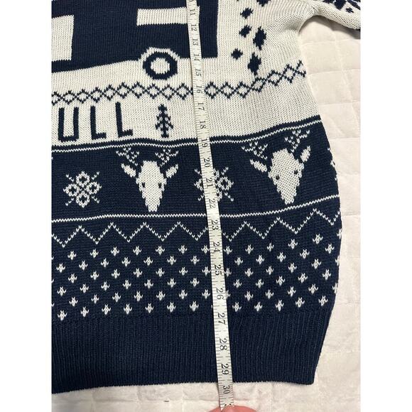 Oh My Sweater Christmas Vacation Ugly Size 3XL Cousin Eddie "Sh*tter's Full" - Picture 6 of 6